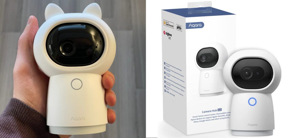 The Aqara Hub G3 is a surveillance camera with HomeKit compatibility, which can be used as a Zigbee hub for up to 128 other devices, sensors and controllers. Here you will find the most important data. A review will follow later.