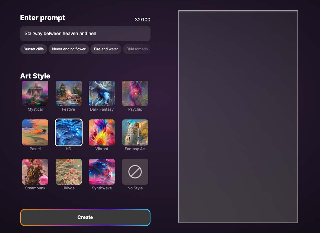 How does the Wombo Dream app work?