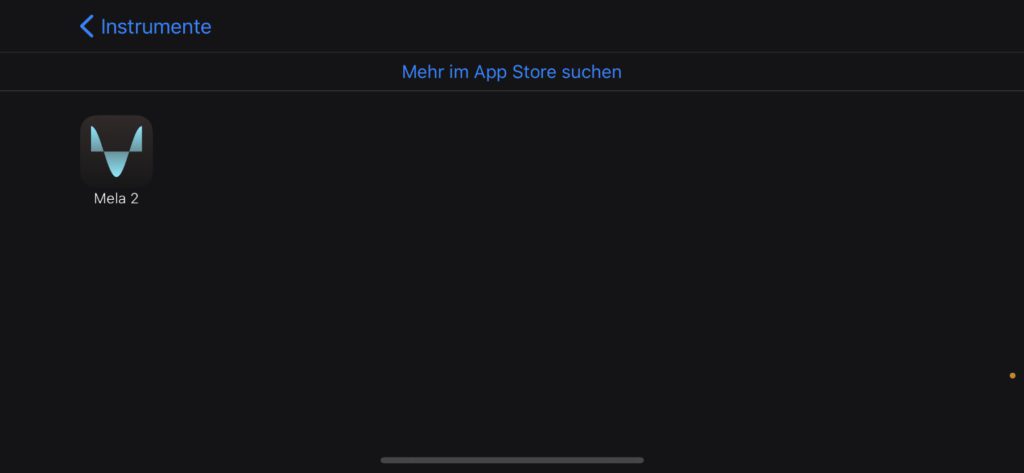 Nie zainstalowałem jeszcze tylu jednostek audio, w zasadzie tylko Mela 2. Tak wygląda przegląd w GarageBand.