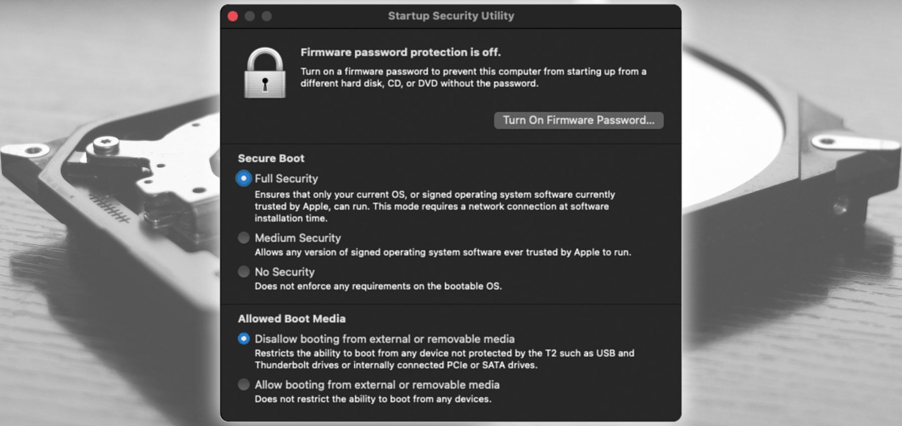 Apple Mac Startup Security Utility Explained » Sir Apfelot
