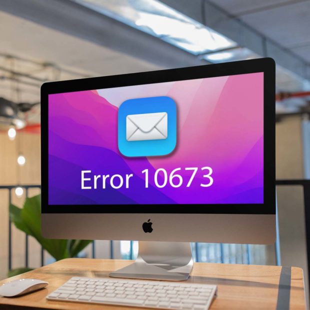 Apple Mail Error 10673