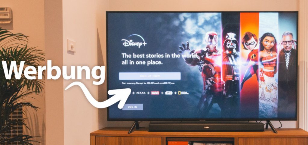 Ab 2023 führt Disney wohl ein günstigeres aber mit Werbung gegenfinanziertes Abo-Modell für das Streaming bei Disney+ ein. Genaue Preise und die Menge an Werbung sind noch nicht bekannt.