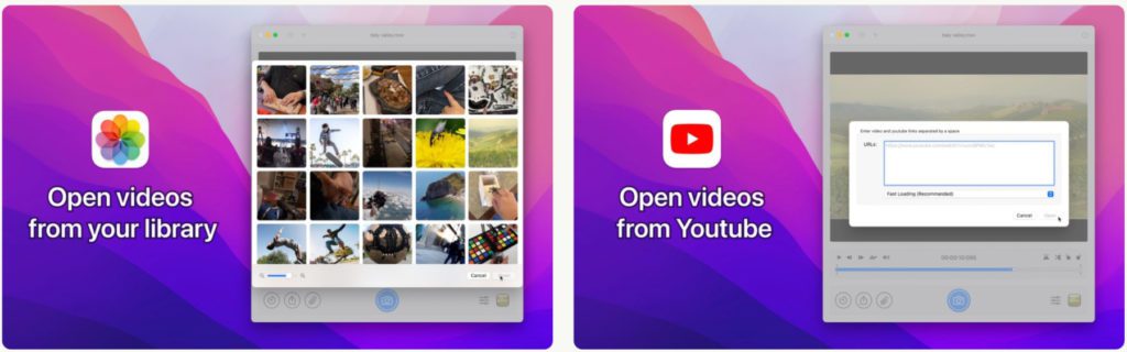 Mit der SnapMotion App für macOS könnt ihr lokal gespeicherte Videos sowie Videodateien aus dem Internet öffnen und auf den Frame genau einen Screenshot erstellen. Zudem lassen sich GIF-Animationen und <a class=