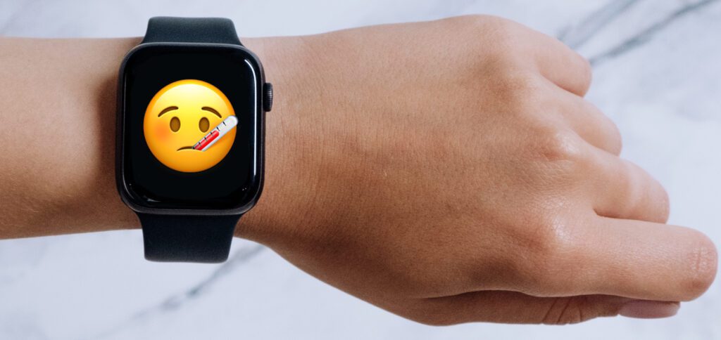 Die für den Herbst 2022 erwartete Apple Watch Series 8 könnte euch anzeigen, wenn ihr Fieber habt. Die Wiedergabe der genauen Körpertemperatur ist allerdings (noch) nicht vorgesehen.