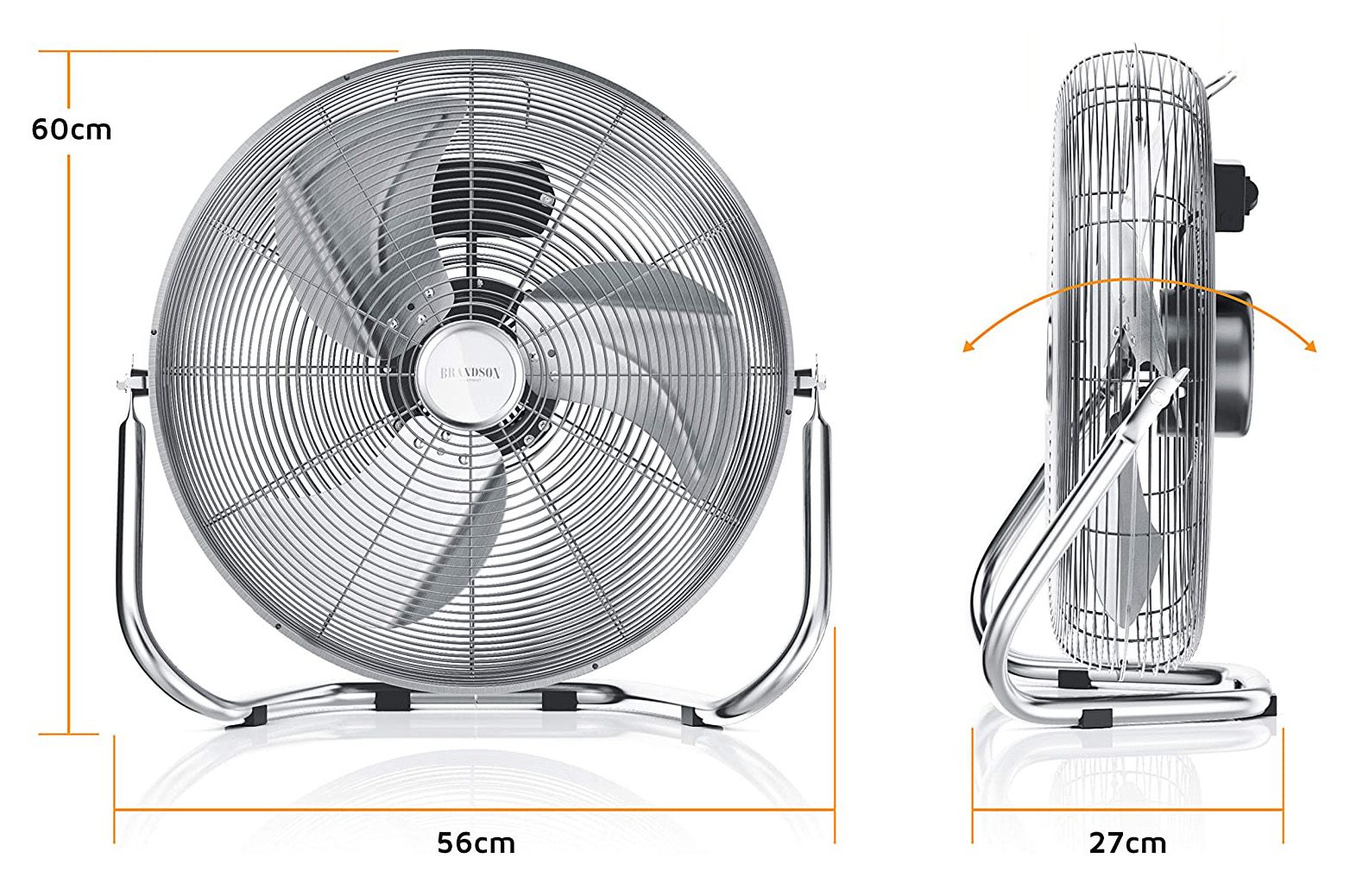 Die Brandson Windmaschine dürfte einer der bekanntesten Ventilatoren sein, die man von dem Hersteller kennt (Foto: Amazon).