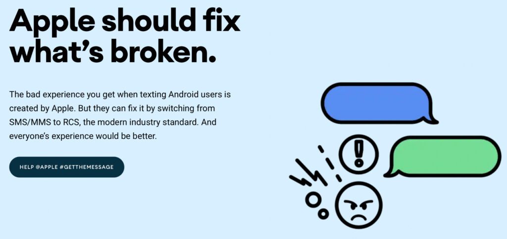 Get the Message: Google requires the RCS implementation instead of SMS and MMS for communication between iPhone and Android devices from Apple. This is intended to improve the quality of media, encryption and the general user experience.