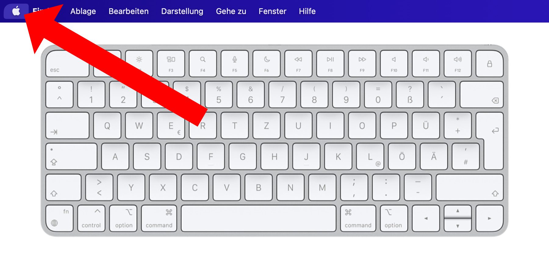 Alleviate Actively together Utilizzo della barra dei menu del Mac con la tastiera » Sir Apfelot