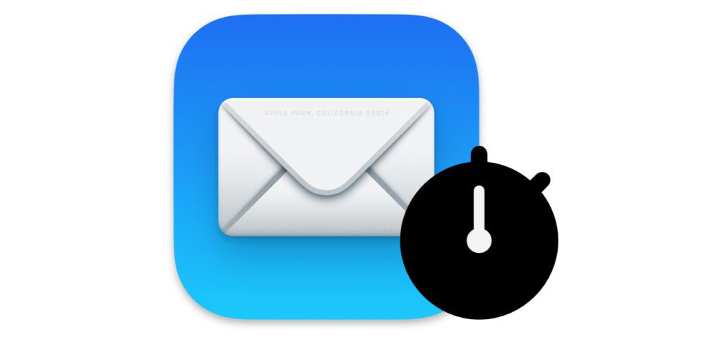 Cancel sending and set the time to retrieve emails in the Mac Mail app - here are the instructions.