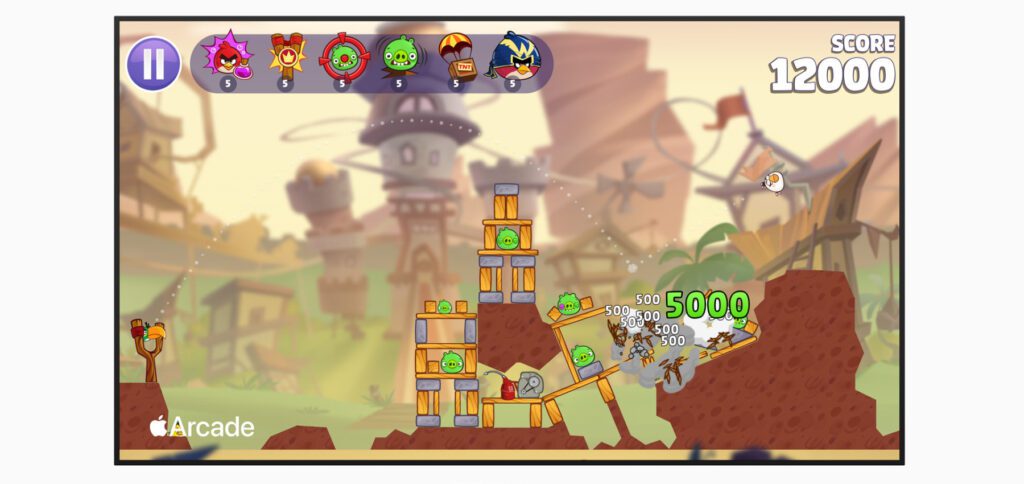 Apple Arcade offers various games for iPhone, iPad, Mac and Apple TV. Sometimes simpler app ports, sometimes demanding 3D titles. The current set-top box is already good for gaming. Image source: Apple.com