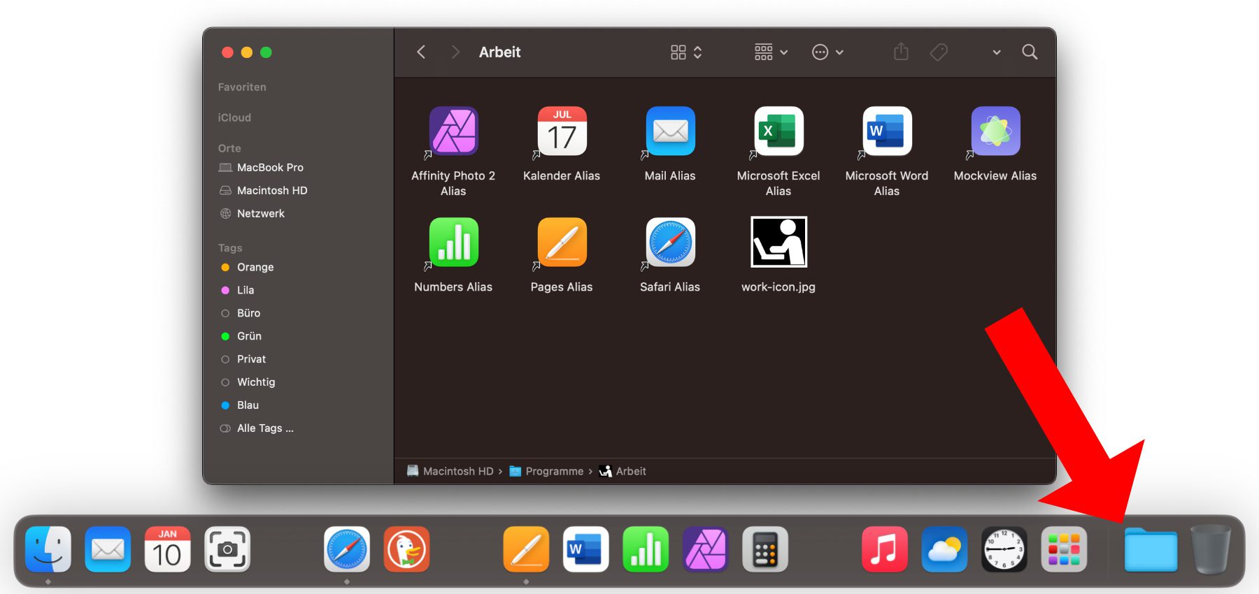 Ordner auf dem MacDock Apps einfach gruppieren » Sir Apfelot