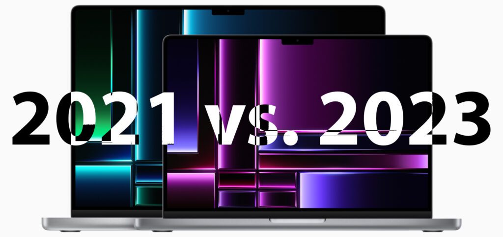 Neben einer neuen Generation von Pro- und Max-Chips mit entsprechender Leistungssteigerung ergeben sich beim Vergleich der Apple MacBook Pros von 2021 und 2023 noch sechs weitere Unterschiede. Hier bekommt ihr sie alle erklärt.