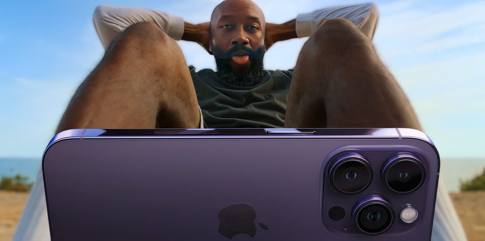 Auch wenn das iPhone durch das kleine Display nicht meine erste Wahl wäre: Man theoretisch auch damit unterwegs sein Fitness+ Training absolvieren (Foto: Apple).