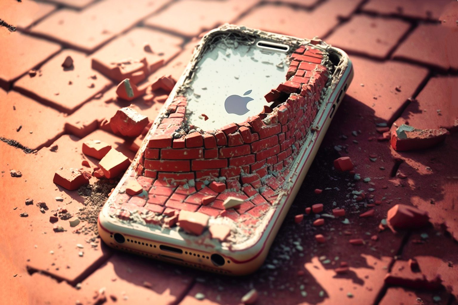 Practical as a brick - that's how you could describe a bricked iPhone.