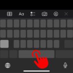 iPhone trick: Use the space bar to precisely control the text field cursor