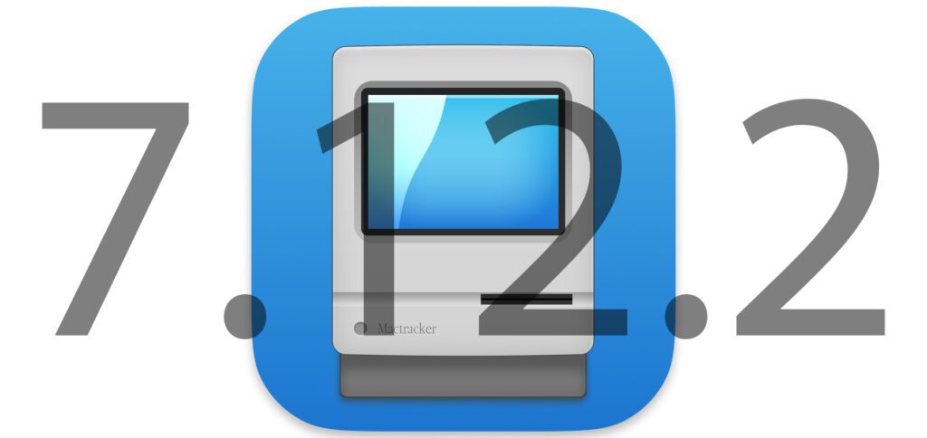 Mac version of Mactracker app has been updated to 7.12.2. The free Apple encyclopedia now also includes the devices that came onto the market in the first few months of 2023.