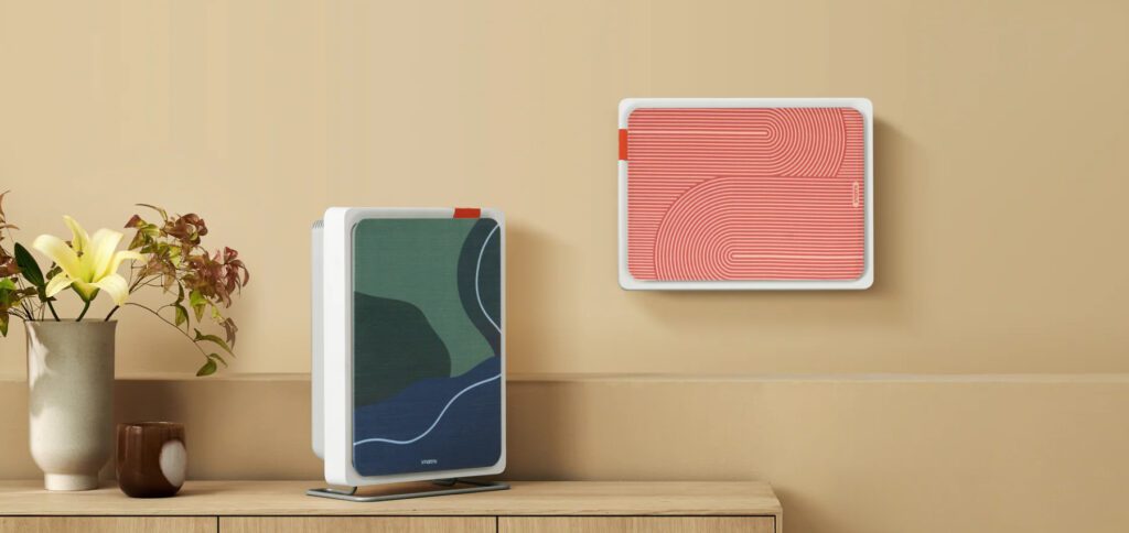 Der Smartmi E1 Luftreiniger hat einen dreistufigen Luftfilter, ist kompakt und leise, lässt sich aufstellen und an die Wand hängen, und er kann per HomeKit, Alexa oder Google Assistant angesteuert werden. Bilderquelle: Smartmi