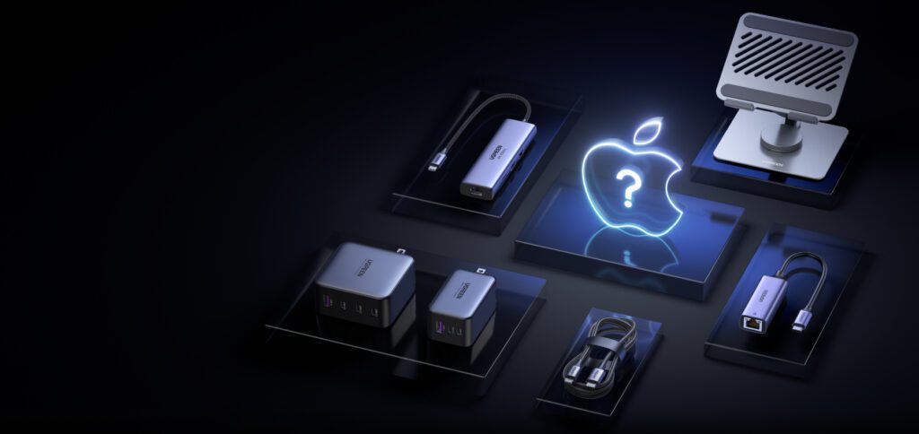 Aktuell findet ihr im UGREEN Shop mehrere Zubehör-Produkte mit Rabatt. In der Apple-Frühlingsaktion werden Geräte, Adapter und Kabel, die mit Mac, iPhone und Co. kompatibel sind, günstiger angeboten. Bildquelle: UGREEN