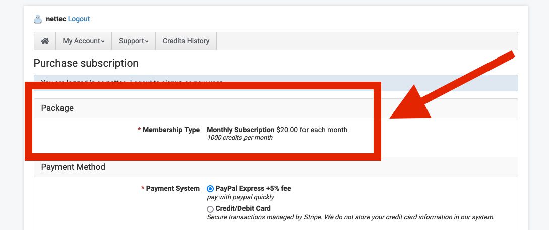 Wenn ich neue Credits benötige, aktiviere ich für einen Monat das Abo und kündige es direkt wieder. Die Credits bleiben lebenslang erhalten.