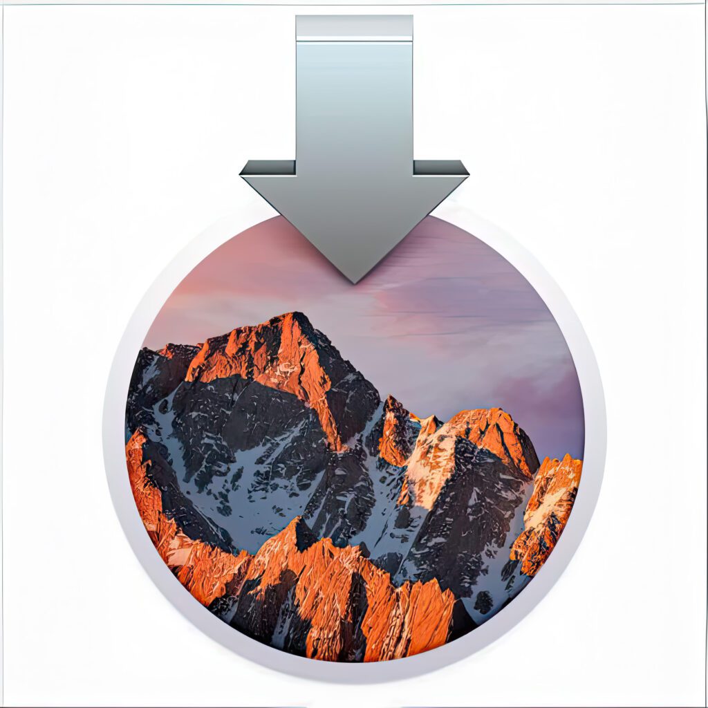 Tło pulpitu macOS High Sierra – kolejnego systemu operacyjnego – również opiera się na macOS Sierra.