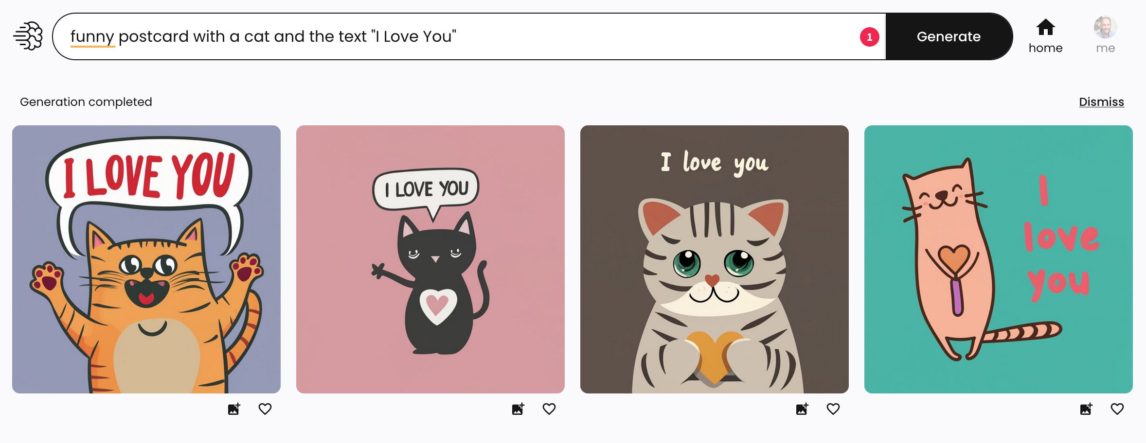 Ideogram ist deutlich treffsicherer, wenn man Gestaltungswünsche mit Typografie hat.