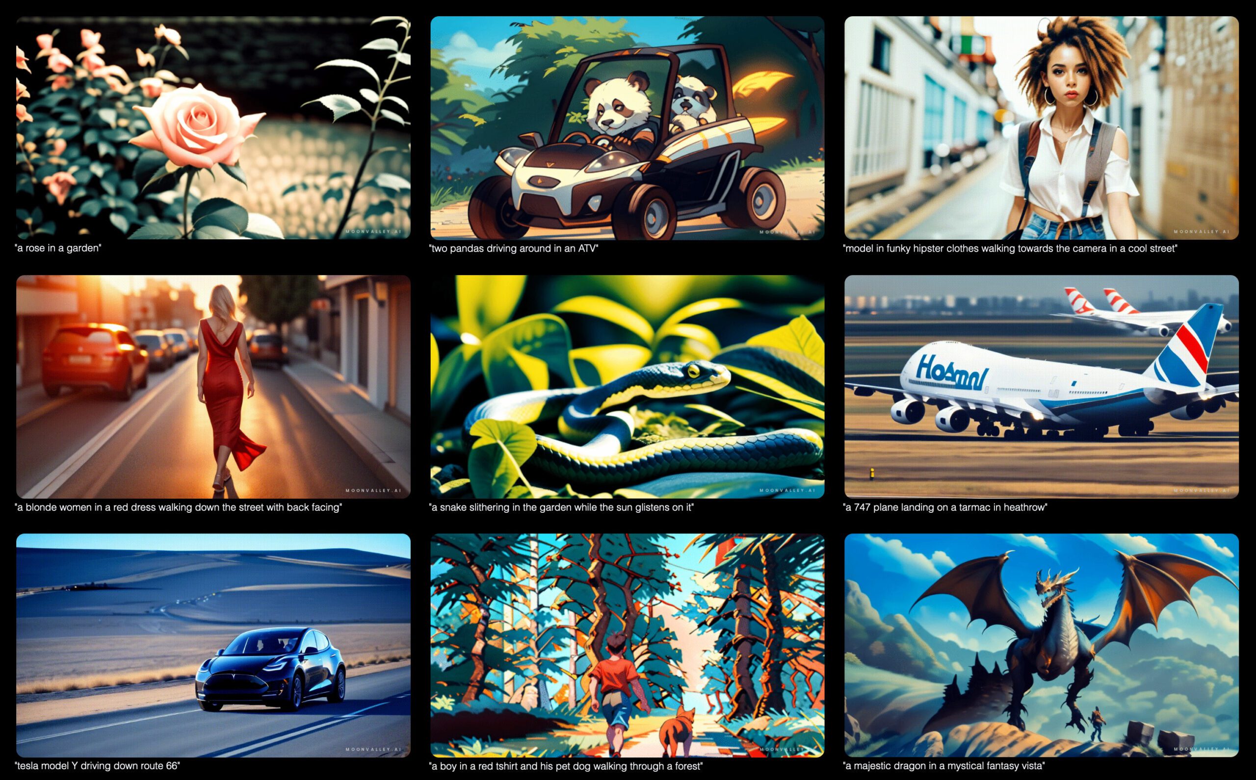 Auf der Seite von Moonvalley gibt es eine Übersicht mit Filmen, die mit dem Tool erstellt wurden.