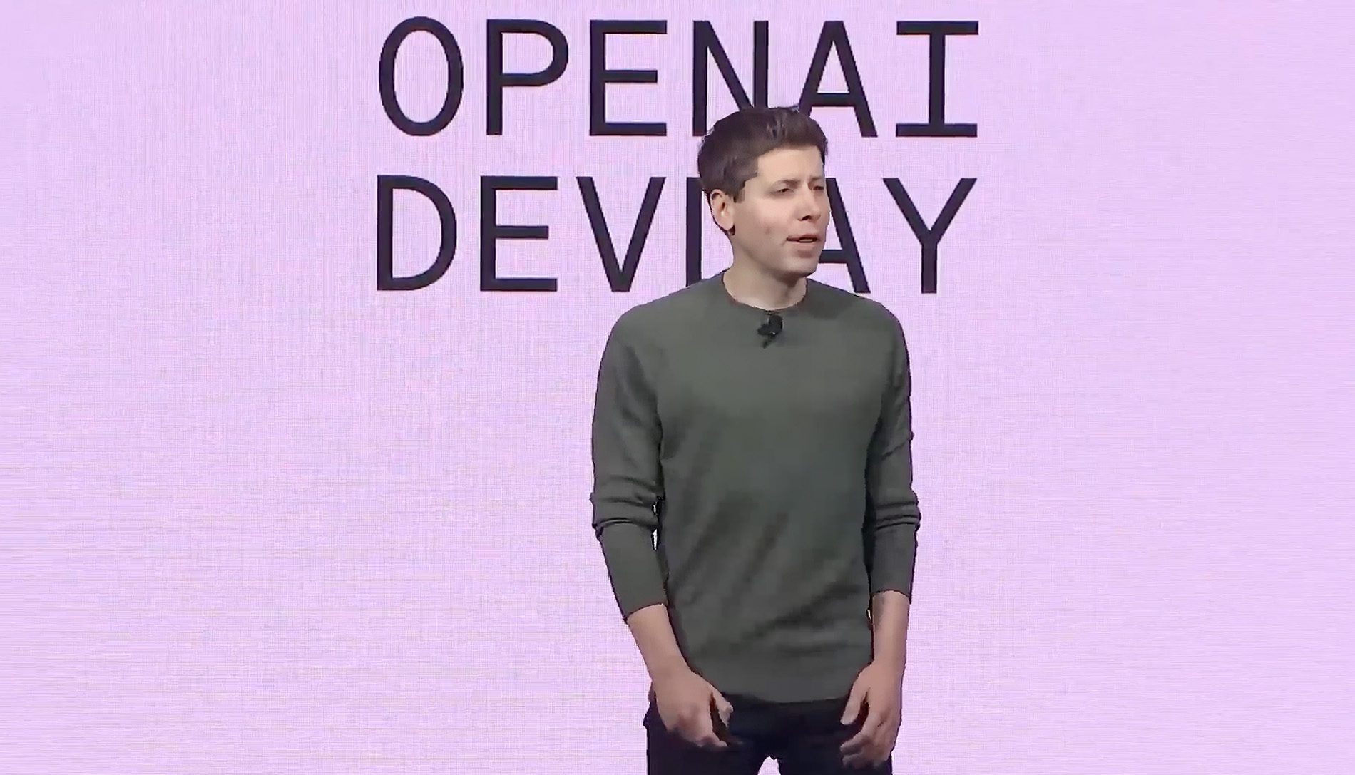 Sam Altman führte durch den Dev Day von Open AI, an dem viele neue Funktionen vorgestellt wurden.