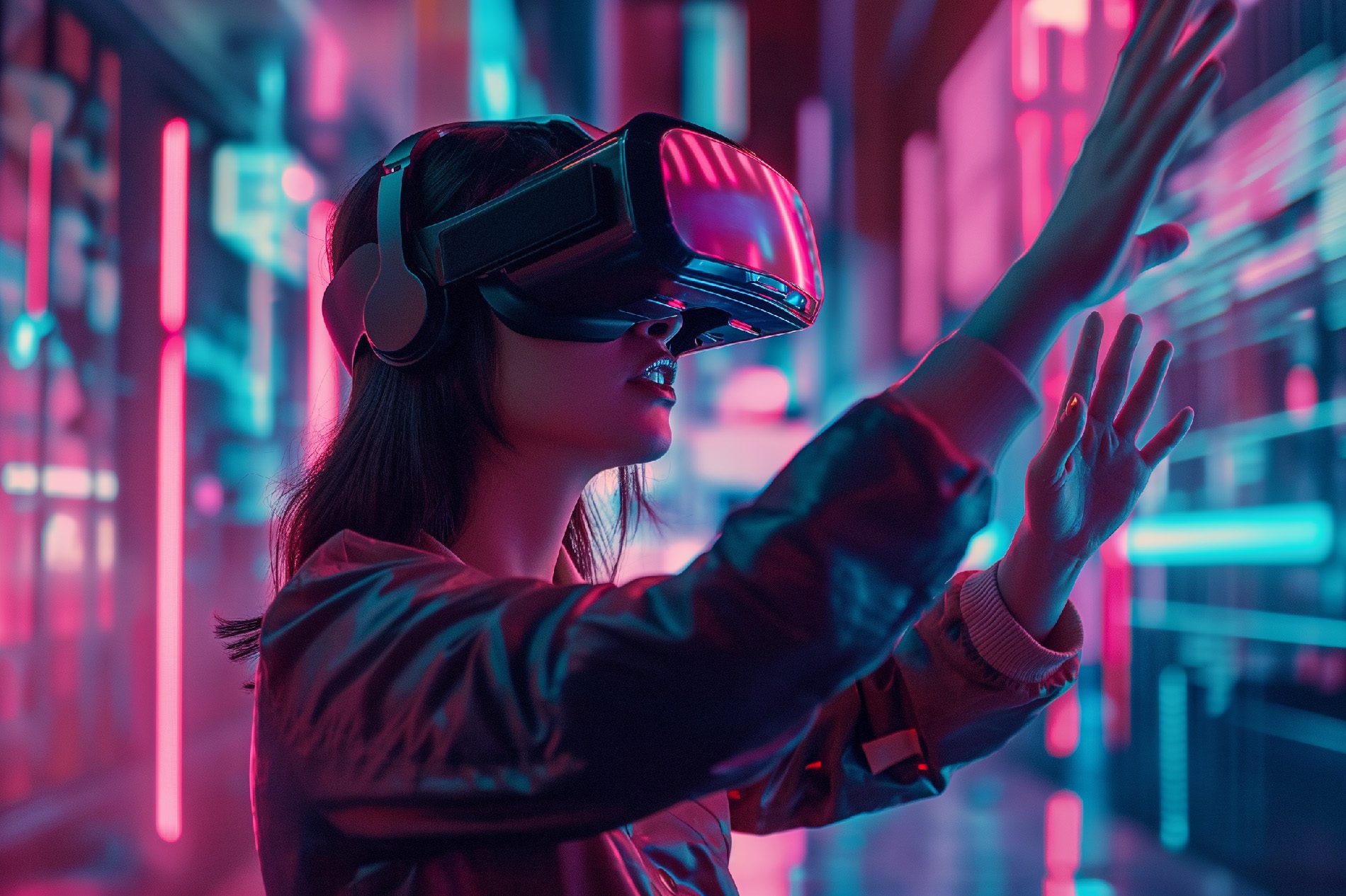 Immersion bedeutet, in einer anderen Welt einzutauchen. Mit VR-Brillen geht das hervorragend (Bilder: Mid).