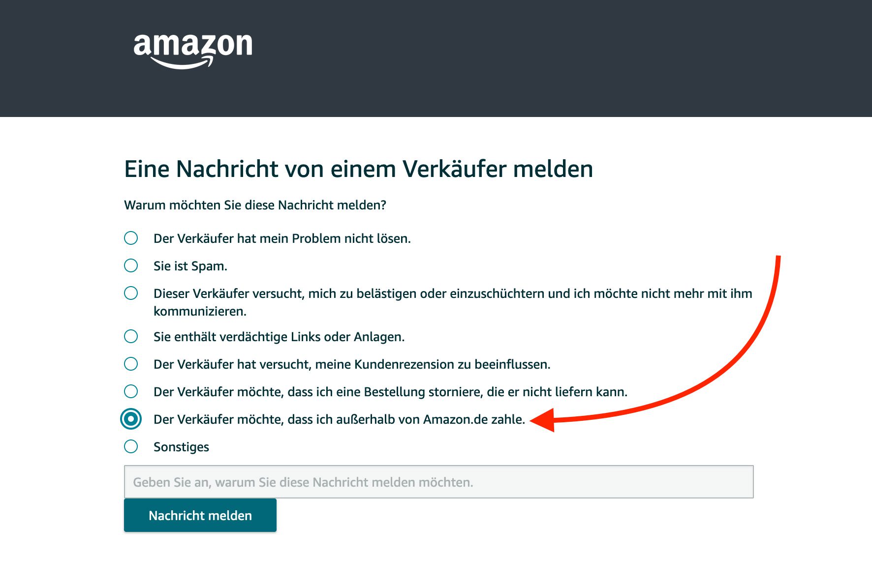 amazon-verdaechtige-aktivitaet-melden