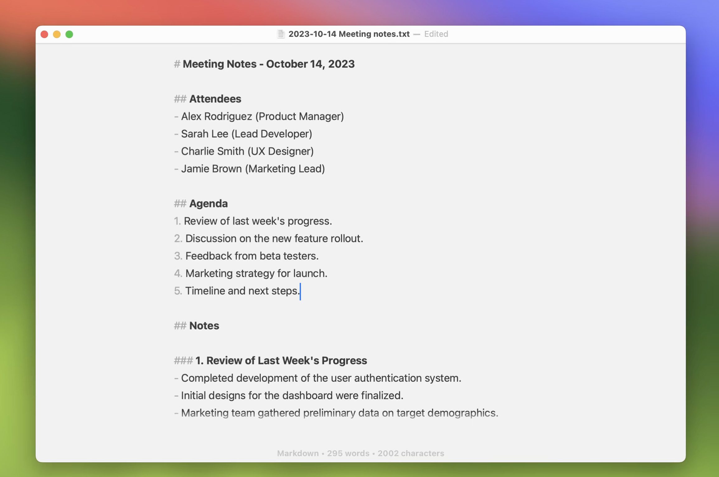 Byword ist ein einfacher Markdown-Editor, der mit macOS läuft.