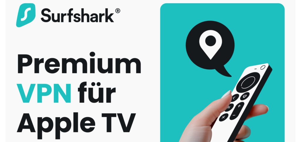 Zum Start der Surfshark VPN-App auf dem Apple TV gibt es eine Rabattaktion: 85% Rabatt und 2 Gratis-Monate. Das Abo gilt dabei neben der TV-Box auch für Computer, Smartphone, Tablet und Co.