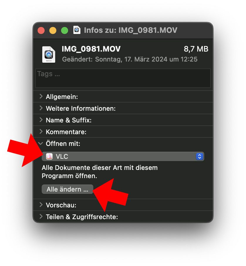 Legt ihr für eine Datei oder alle Dateien eines bestimmten Dateiformats fest, mit welcher App sie geöffnet werden sollen, dann kümmert sich lsd um die Erfüllung dieser Aufgabe.