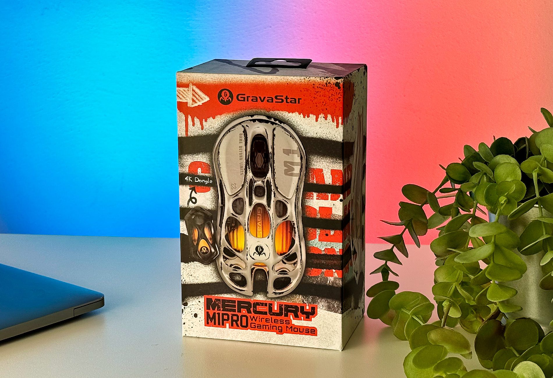 Dieses Mal habe ich die GravaStar Mercury M1 Pro Gaming-Maus im Test (Fotos: Sir Apfelot).