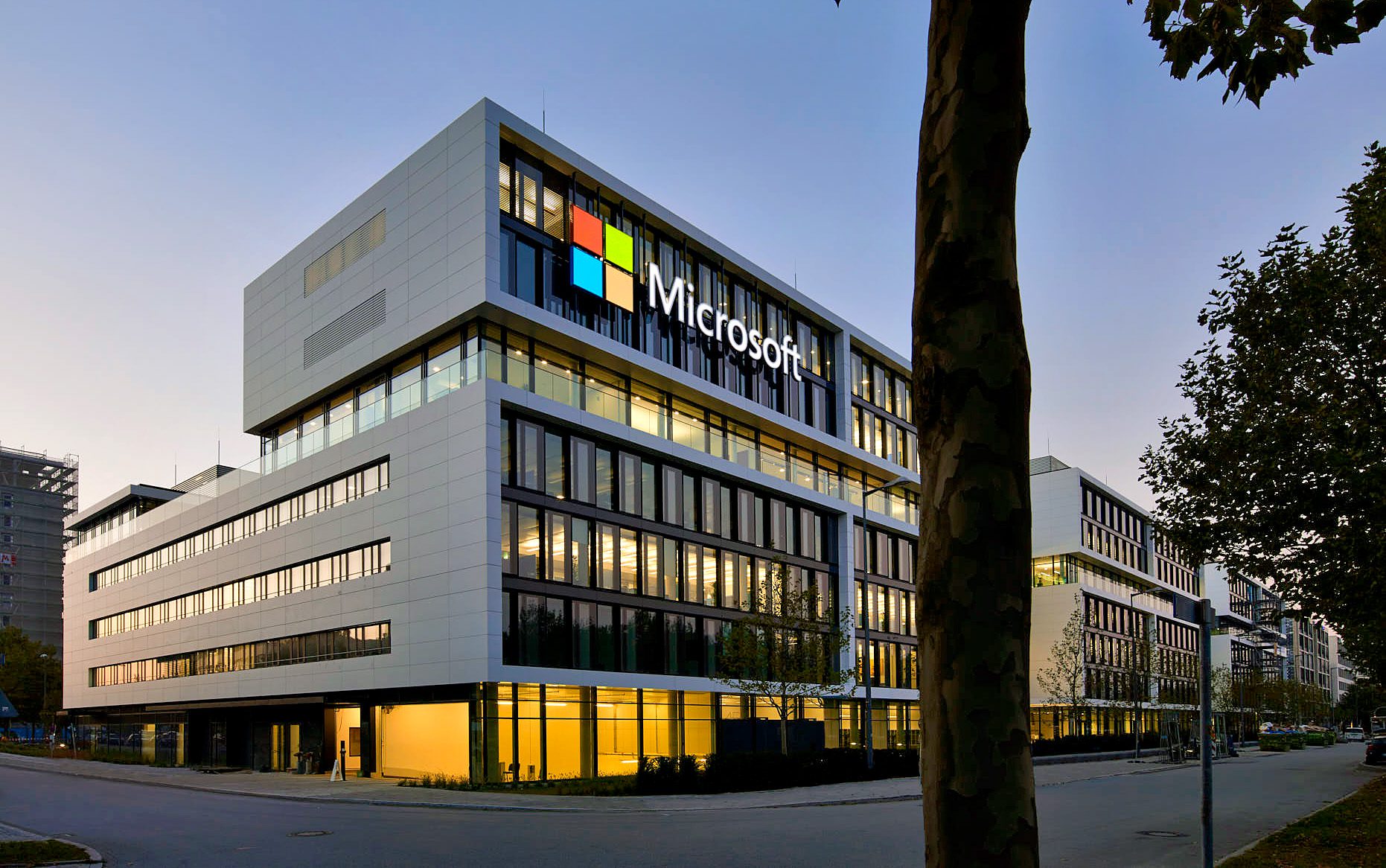 Microsoft Gebäude in Straubing/Deutschland (Foto: Microsoft)