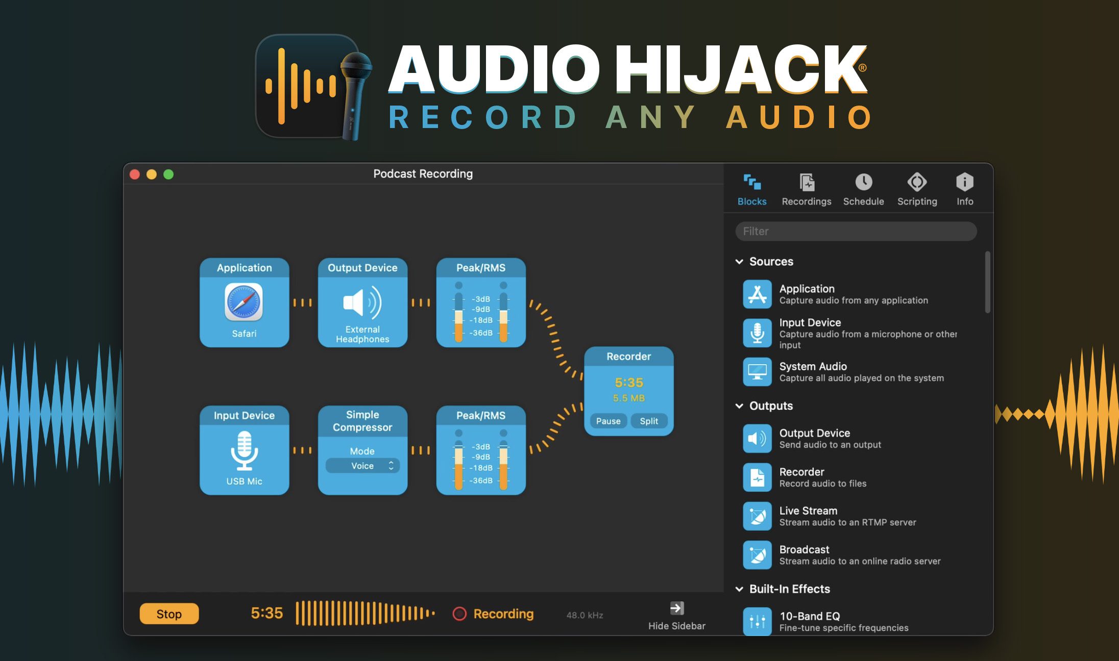 Audio Hijack Audiorouting Mac App