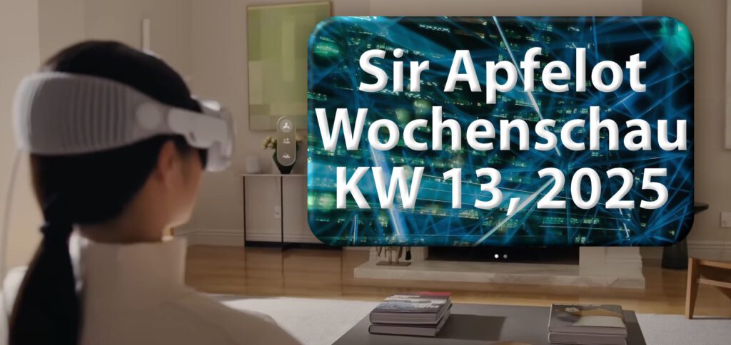 In der Sir Apfelot Wochenschau für die Kalenderwoche 13 des Jahres 2025 gibt's u. a. diese Meldungen: Handy-Verbot an Schulen, Amazon schränkt Kindle-Nutzung weiter ein, Apples irreführende Siri-Werbung, Karten-Material für KI, und mehr.