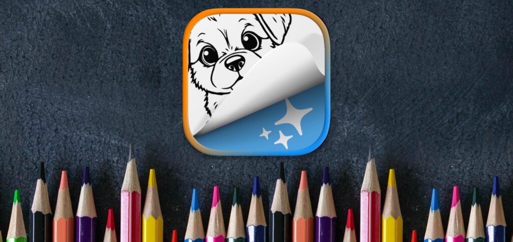 Mit der Coloring Pages App lassen sich auf verschiedenen Apple-Geräten individuelle Ausmalbilder erstellen, speichern und drucken.