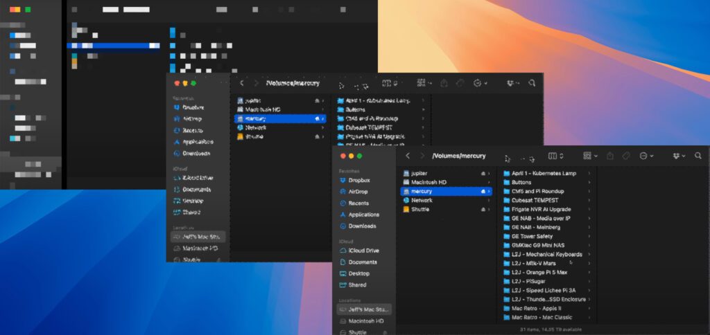 Für Menschen unlesbar, für handelsübliche Computer kein Problem mehr: Verpixelte Videoinhalte können detailreich wiederhergestellt werden. Das zeigt ein aktuelles Video eindrucksvoll mit einem Finder-Fenster auf.