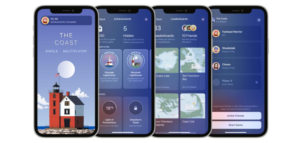 Das Bild zeigt Funktionen des Game Centers, die in ein Spiel integriert wurden. Dies ist für Developer über das GameKit-Framework möglich. Doch außerhalb davon besteht das Apple Game Center nur aus Einstellungen und drögen Infos. Das soll sich dieses Jahr ändern. Apple soll einen eigenen Spiele-Client als App planen.