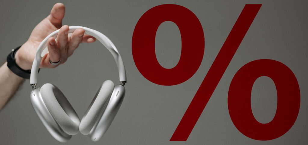 Egal ob ihr günstige Kabelkopfhörer am iPhone nutzen oder die Apple AirPods Max kaufen wollt: Gerade gibt es für zahlreiche Audio-Angebote einen Rabatt.