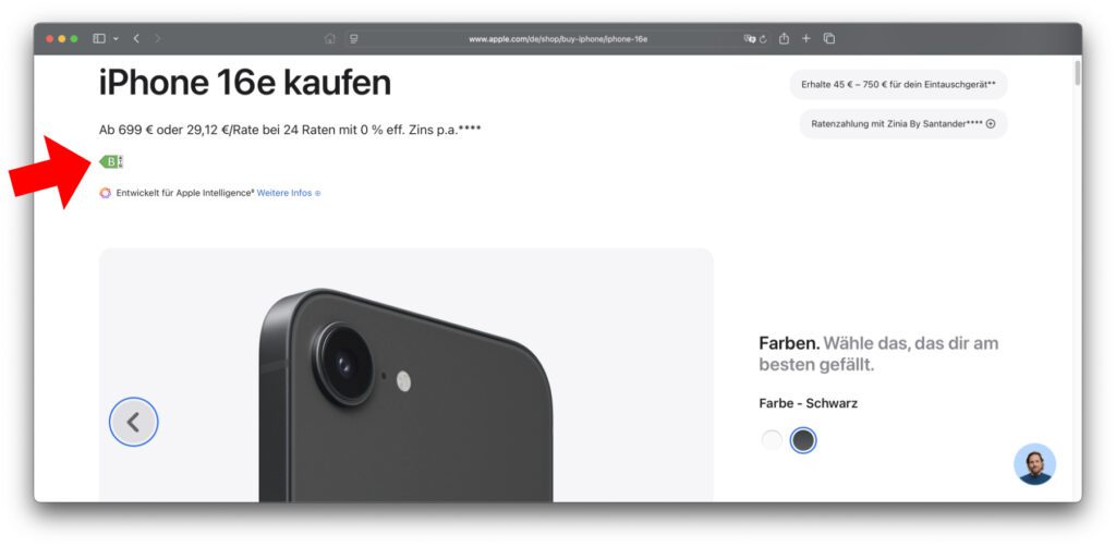 Apple hat das EU Energy Label zu seinen iPhone- und iPad-Produktseiten hinzugefügt. Die Angaben weichen absichtlich von den ermittelten Testwerten ab.