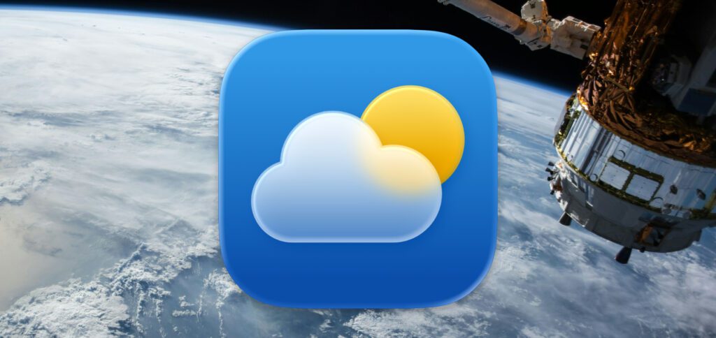Wetter per Satellit: Die erste Beta des neuen iPhone-Betriebssystems iOS 26 deutet auf Wetterinformationen ohne Mobilfunk und WLAN hin.