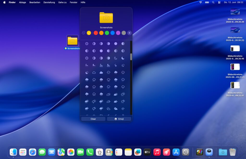 So sieht das Ganze auf dem Schreibtisch aus.