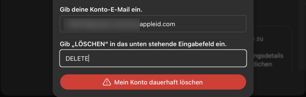 Die Intelligenz, die das Formular übersetzt hat, war wohl auch künstlich.