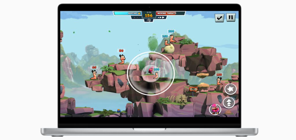 Nebst drei weiteren Spielen bringt das August-Update von Apple Arcade einen neuen Worms-Titel auf kompatible Geräte.