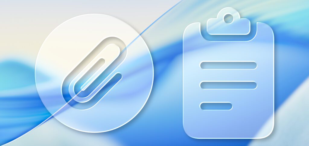 Zwischenablage-Verlauf am Apple Mac: Ab macOS Tahoe kann über Spotlight die Zwischenablagesuche genutzt werden. Wie man das Feature aktiviert, das zeige ich in diesem Ratgeber.