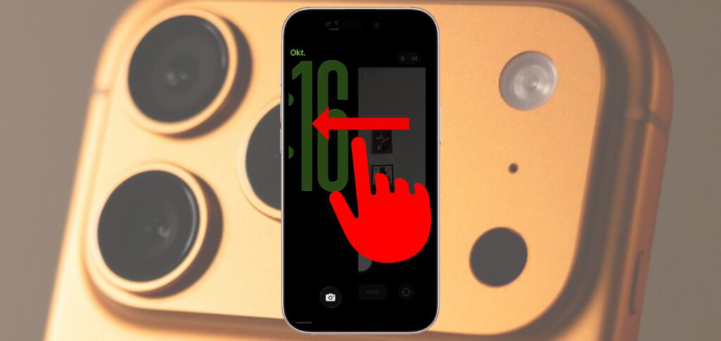 Apple iPhone: Ab iOS 26.1 kann die Sperrbildschirm-Geste zum Aufrufen der Kamera deaktiviert werden. Das reicht aber nicht, denn es gibt weitere Einfallstore. Alle Infos dazu gibt's in diesem Ratgeber.