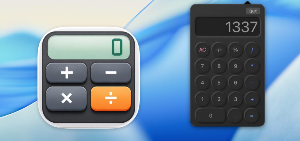 Die Calculator Menu Bar App im Test: Eine minimalistische Rechen-Software für den Schnellzugriff über die macOS-Menüleiste.