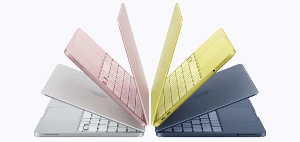 Das MacBook Neo ist Apples neuer, farbenfroher Einstiegslaptop. Die technischen Daten, weitere Bilder und den Preis des MacBook Neo gibt es hier.