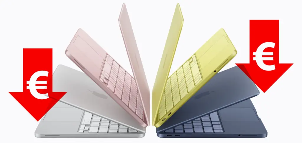 Unter anderem bei Amazon gibt es schon einige Prozente Rabatt auf das neue Apple MacBook Neo. Die aktuellen Preise hab ich in diesem Ratgeber zusammengetragen.