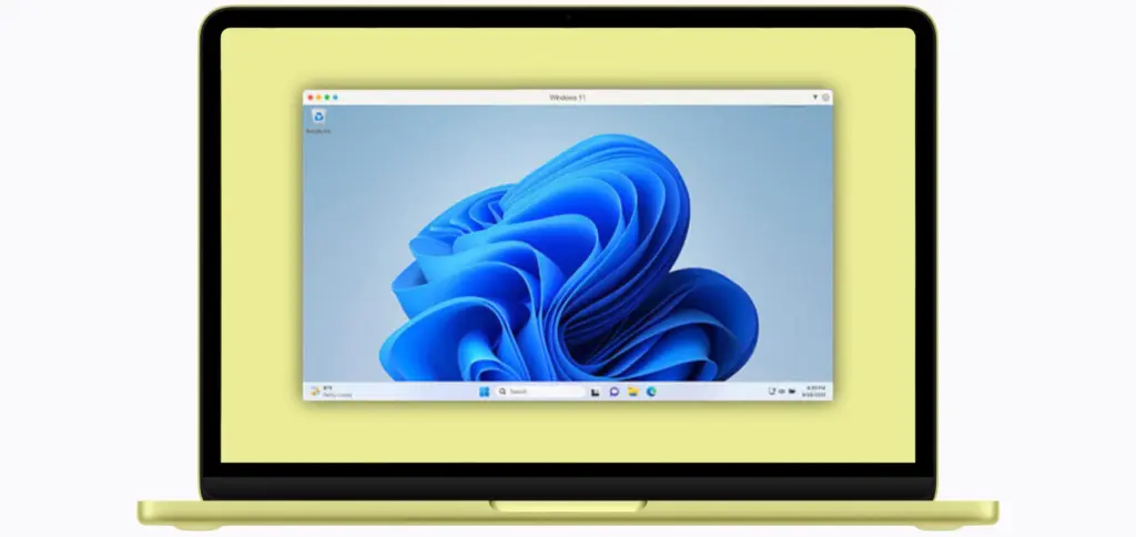 Die Nutzung von Windows in einer Virtuellen Maschine ist am Apple MacBook Neo möglich. Für die Parallels Desktop Software wurde die Kompatibilität getestet und bestätigt.